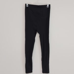 Black maternity leggings